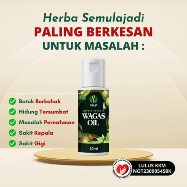 Minyak Aromaterapi Cengkih Wagas Oil 30ml